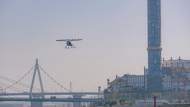 Volocopter llevó a cabo con éxito una campaña de pruebas de vuelo del 7 al 13 de diciembre de 2023 en las ciudades japonesas de Osaka y Amagasaki
