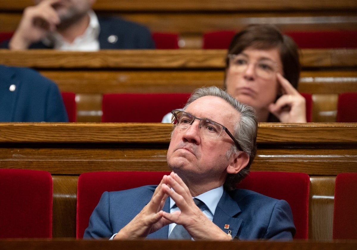 Giró, en el parlamento catalán, en una imagen de archivo
