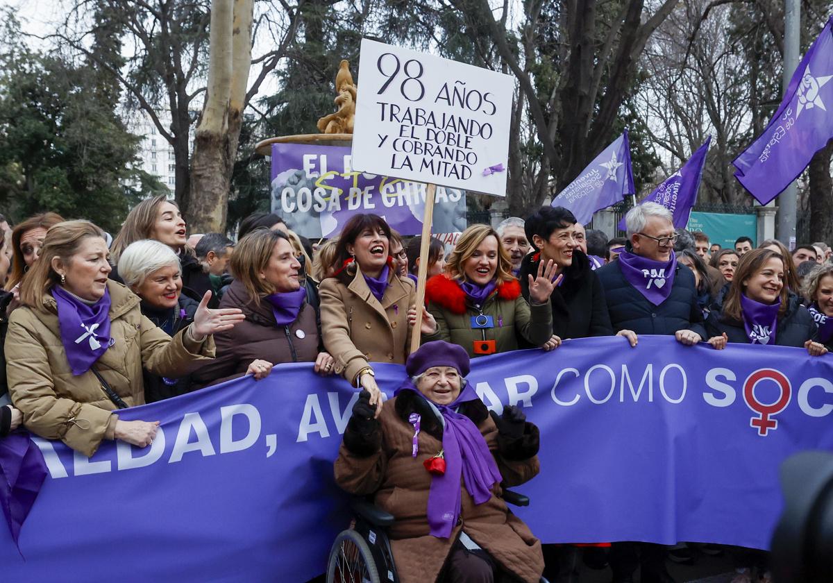 Manifestación del 8M en Madrid