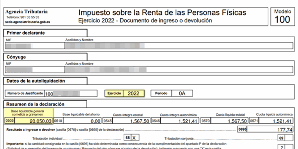 Casilla 505 de la Renta 2023 - 24: qué es y cómo obtener el número de ...