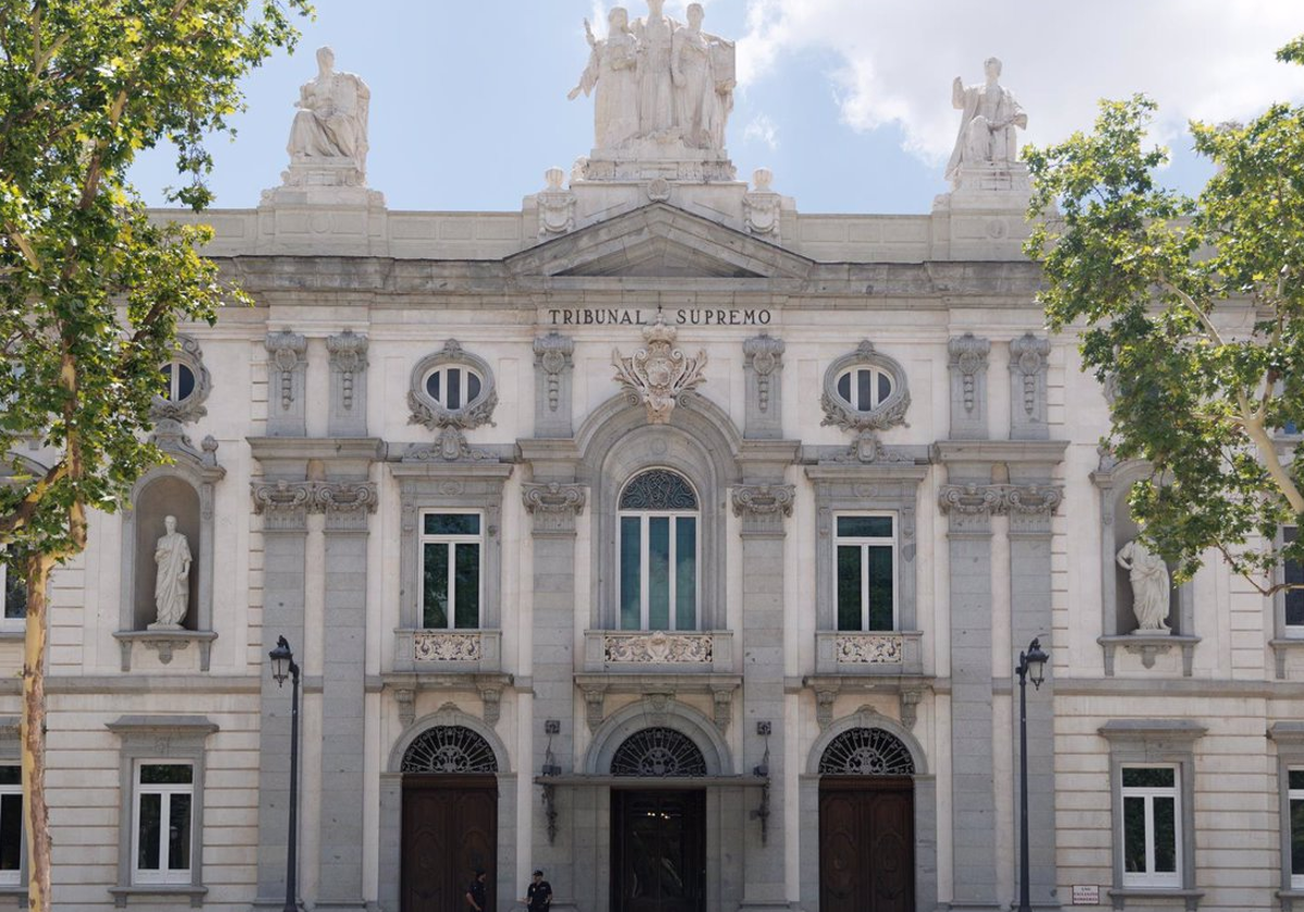 Fachada del Tribunal Supremo
