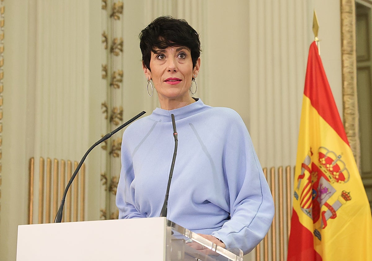 La ministra de Inclusión, Seguridad Social y Migraciones, Elma Saiz