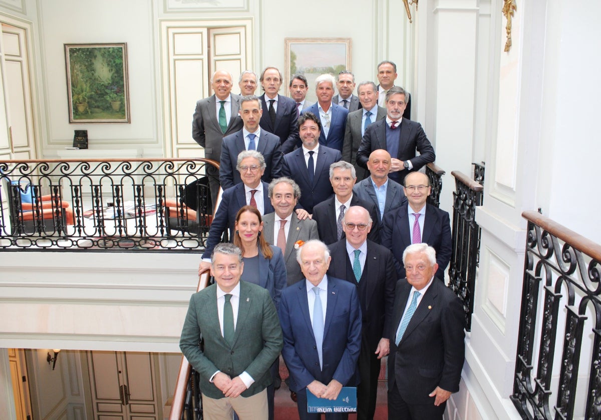 Encuentro con el consejero para Asuntos Económicos y Financieros del Rey de Marruecos en la Cámara de Comercio de Sevilla