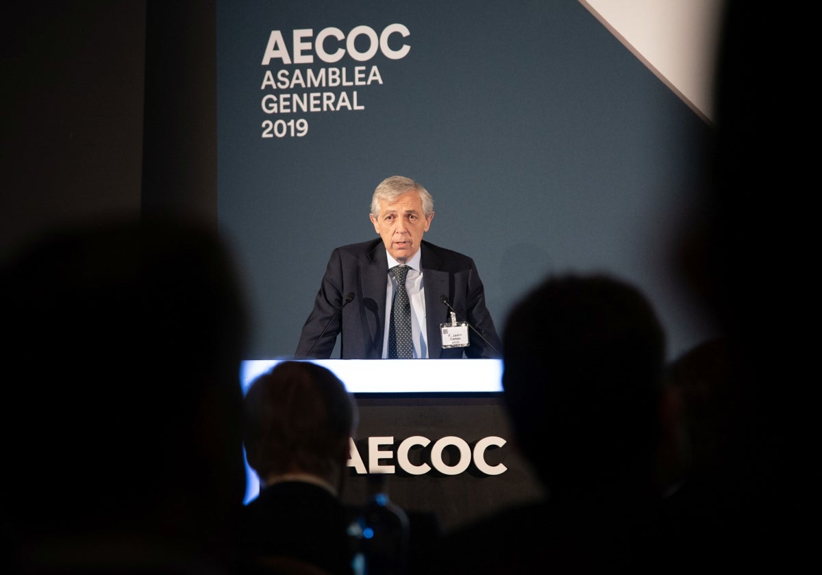 El presidente de Aecoc, Javier Campo, imagen de archivo
