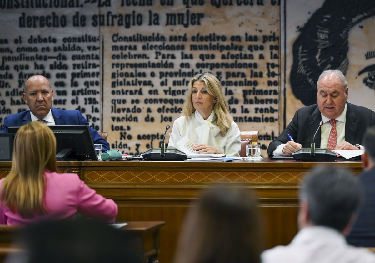 La vicepresidenta segunda y ministra de Trabajo y Economía Social, Yolanda Díaz
