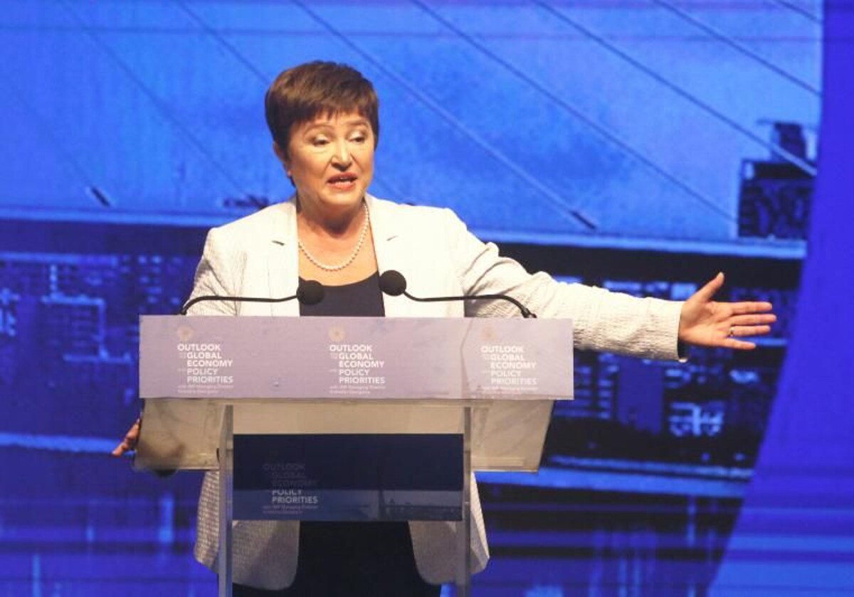 La directora gerente del FMI, Kristalina Georgieva