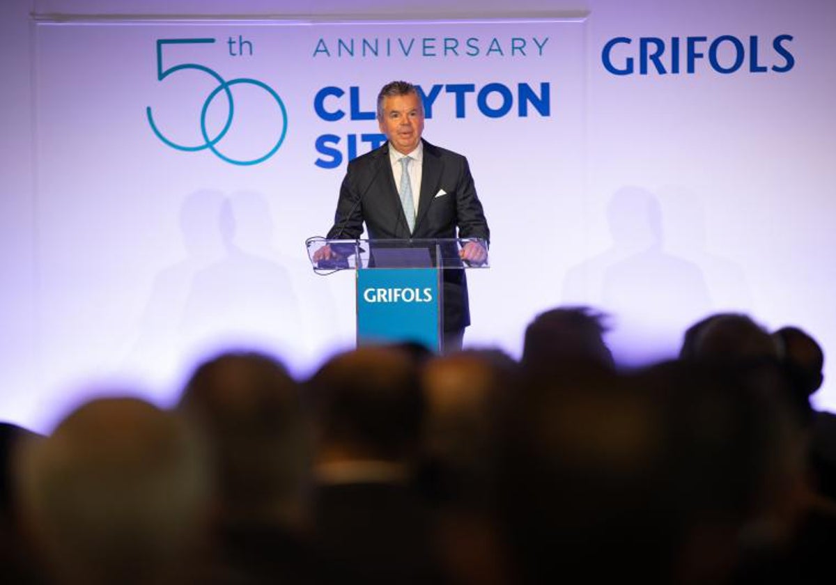 El presidente de Grifols, Thomas Glanzmann,