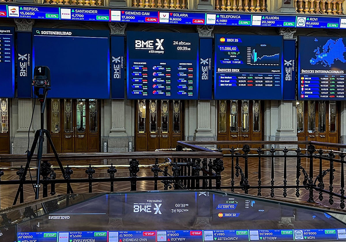 El Ibex se mantiene y abre en verde, ajeno a la carta de Sánchez