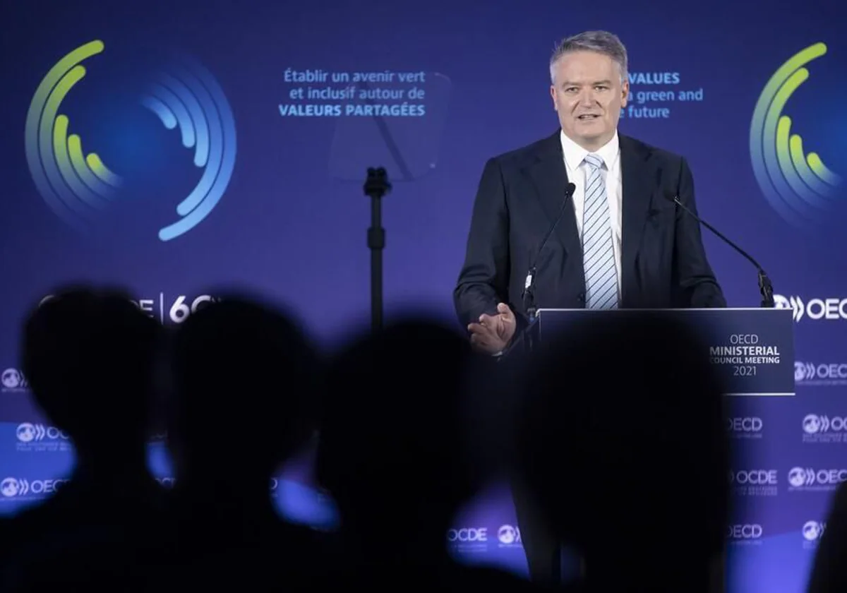 El secretario general de la OCDE, Mathias Cormann