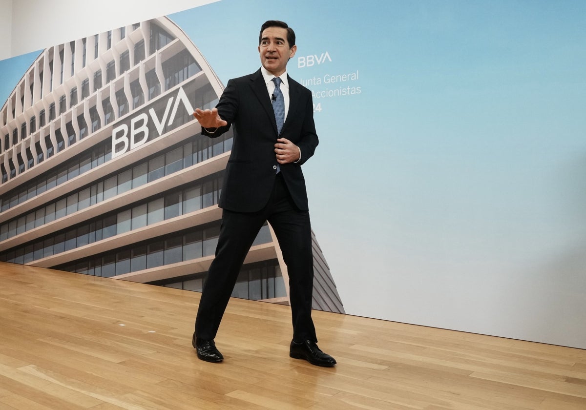 Carlos Torres, presidente de BBVA