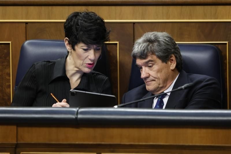 Elma Saiz y José Luis Escrivá