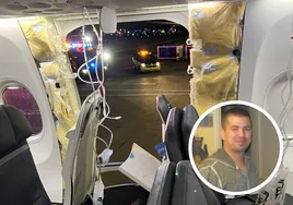 El boeing de Alaska Airlines siniestrado en enero y Joshua Dean