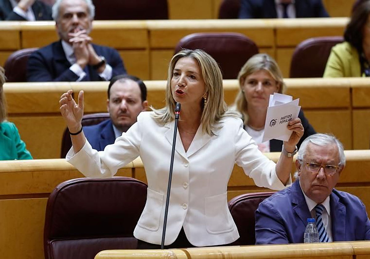 Alicia García, portavoz del Grupo Popular en el Senado