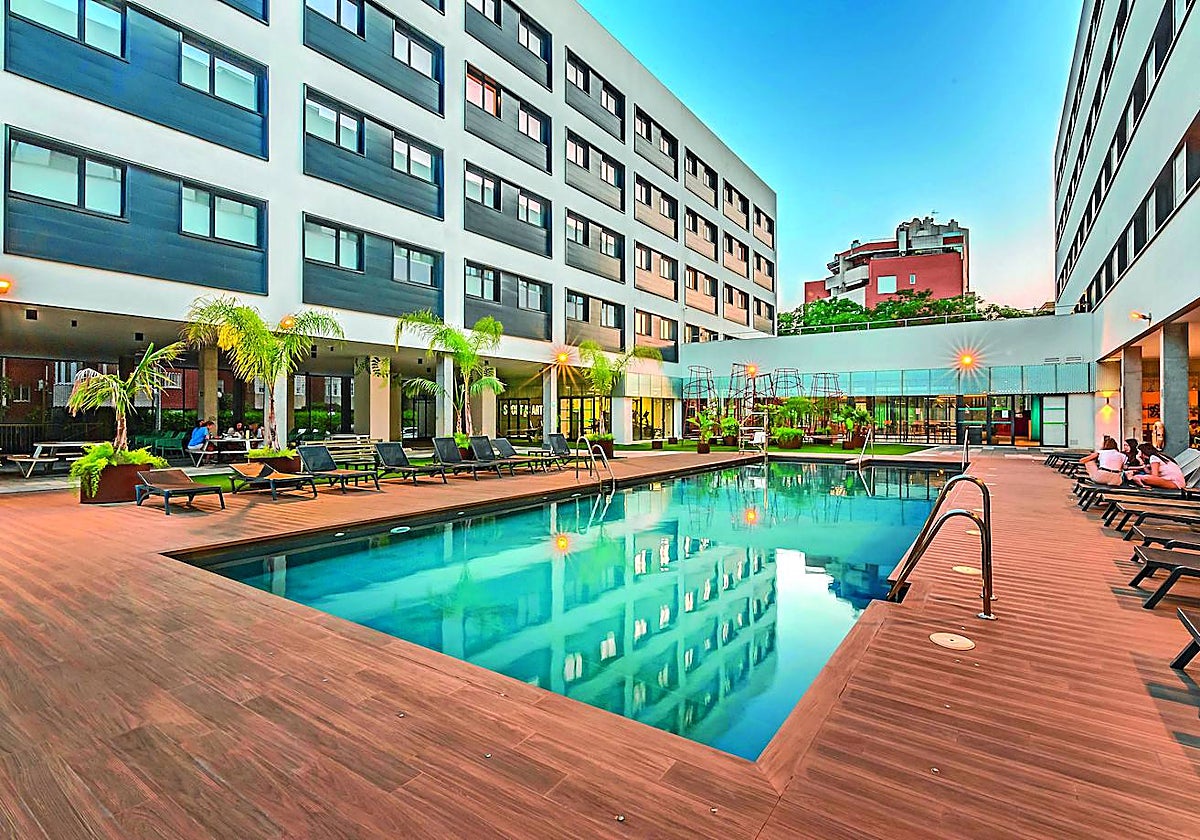 Imágenes de varias estancias de residencias de Livensa Living que confirman la capacidad para crear nuevas experiencias que han desarrollado este tipo de instalaciones