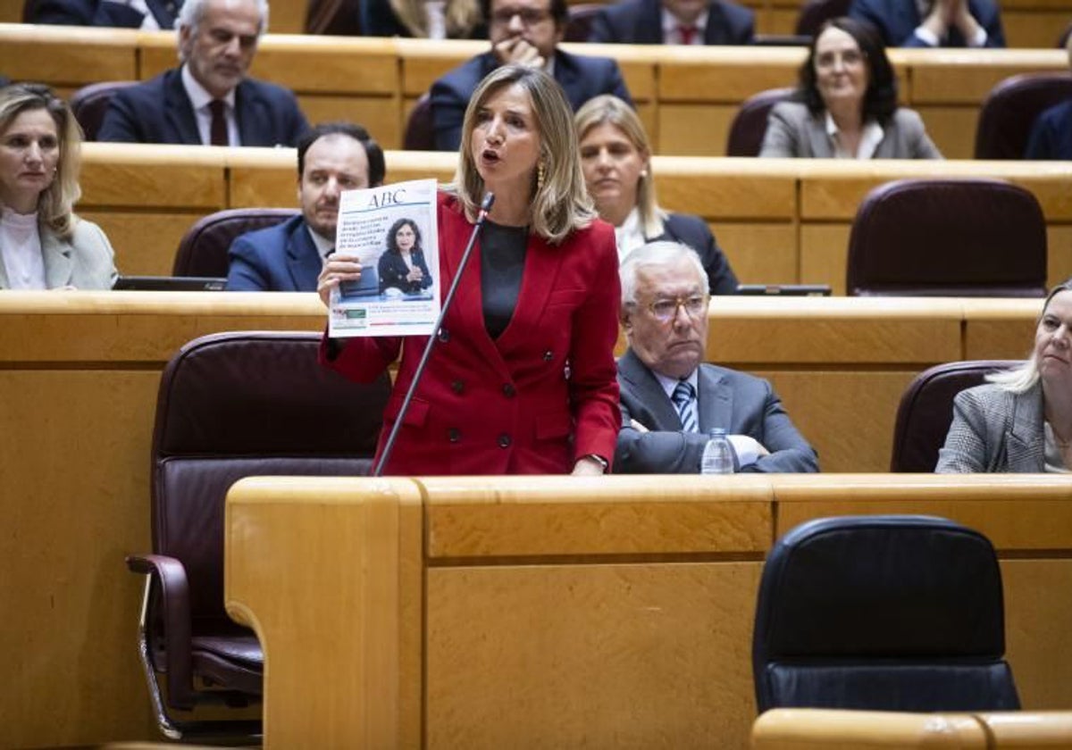 Alicia García, portavoz del Grupo Popular en el Senado