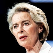 La presidenta de la Comisión Europea, Ursula von der Leyen