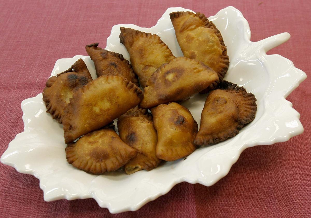 Empanadillas en la escuela de hostelería de Córdoba
