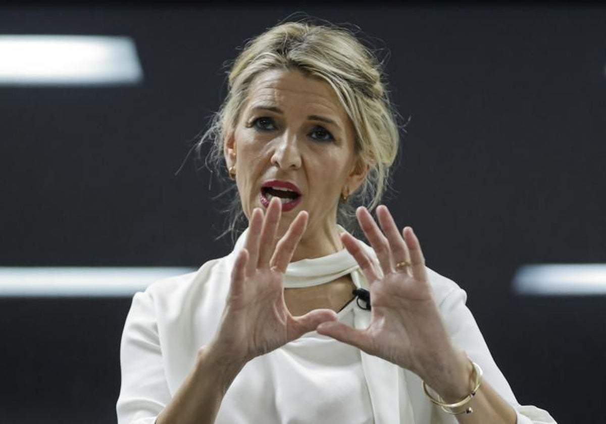 Yolanda Díaz, vicepresidenta y ministra de Trabajo