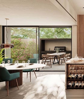 Imagen secundaria 2 - Grupo ABU coloca la primera piedra de sus villas en Summit Valdemarín, una de sus cuatro promociones exclusivas en Madrid