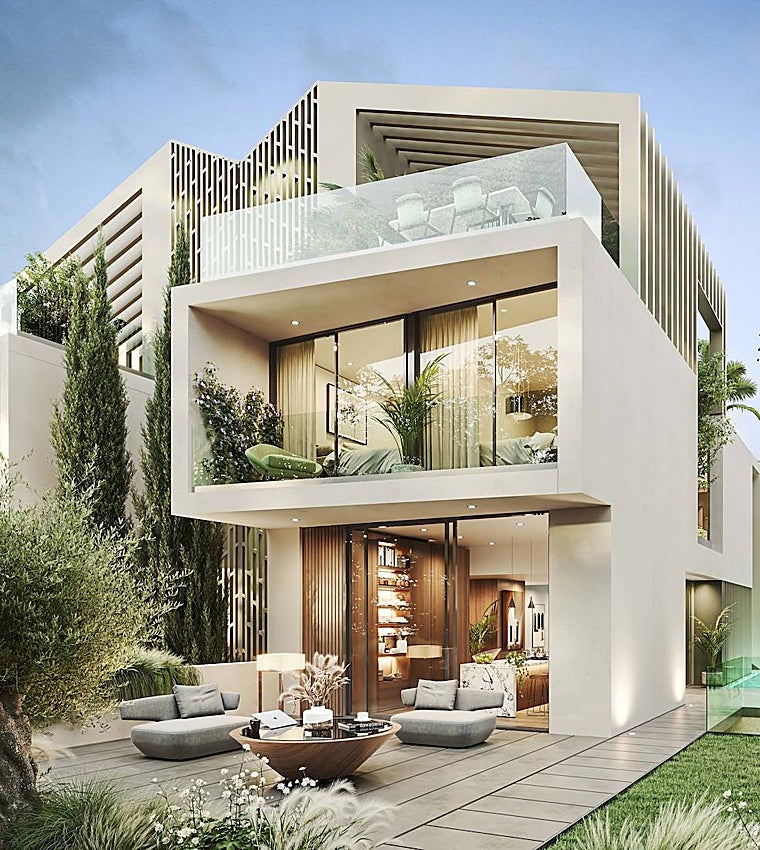 Grupo ABU coloca la primera piedra de sus villas en Summit Valdemarín, una de sus cuatro promociones exclusivas en Madrid