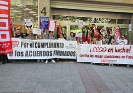 Protesta en Paradores: CC.OO. pide que se «desbloquee» la negociación del convenio y subidas salariales