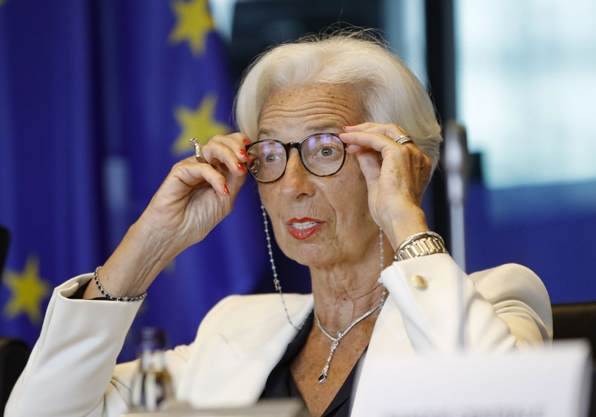 Christine Lagarde, presidenta del BCE