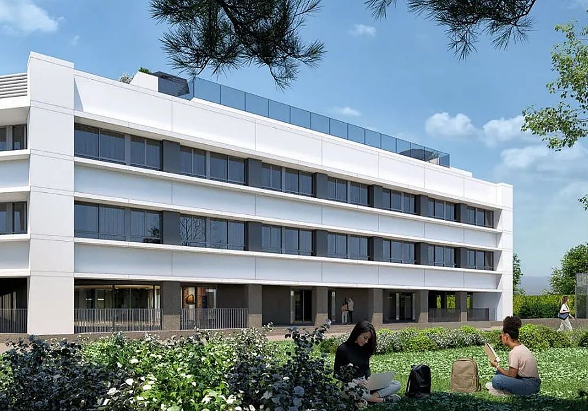 Edificio de The Flexy Living en Tres Cantos (Madrid