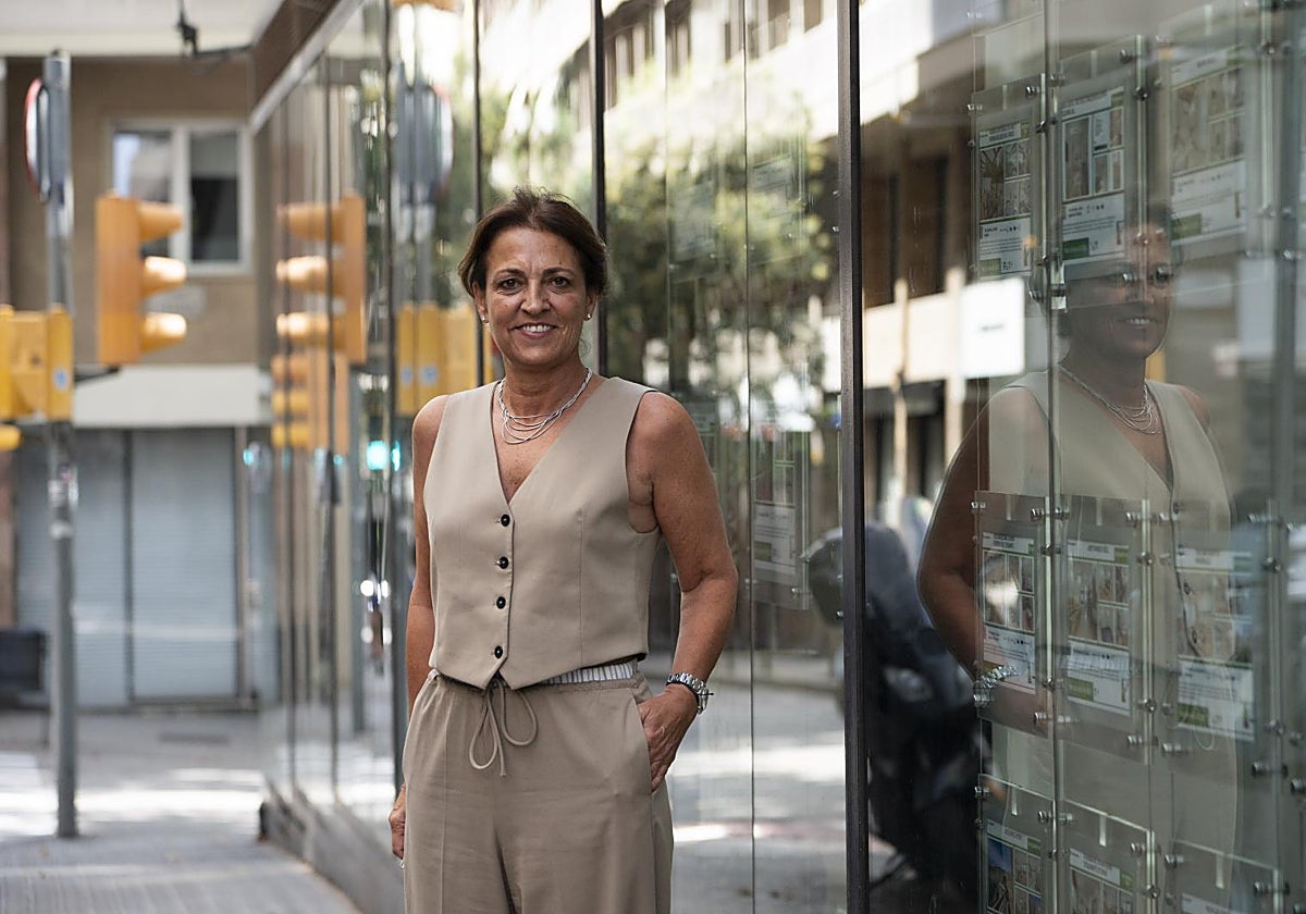 Marian Muro, directora de Apartur, fotografiada esta semana en Barcelona