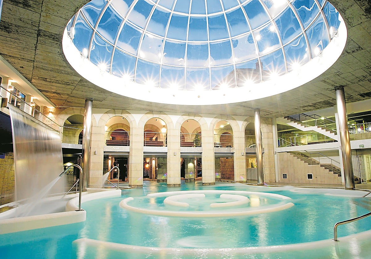 El balneario pontevedrés de Mondariz ha desarrollado un proyecto de producción de energía térmica a partir de biomasa