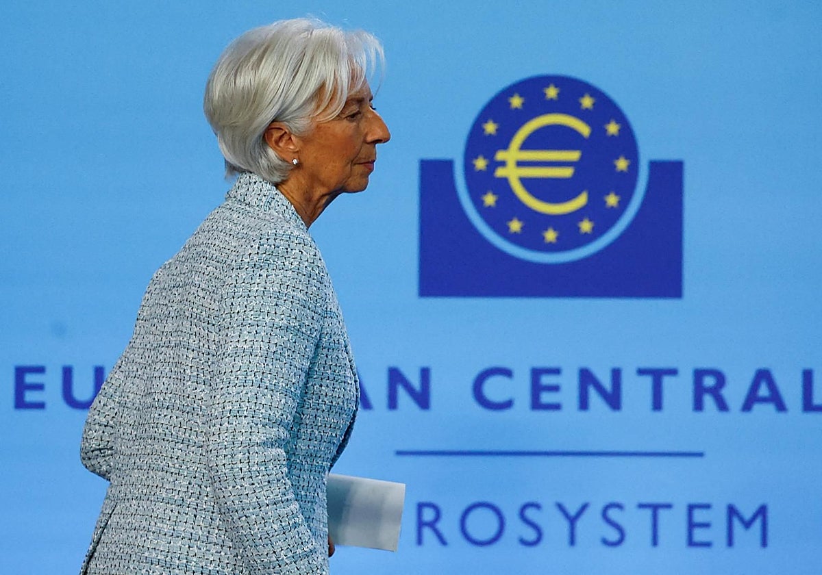 La presidenta del BCE, Chistine Lagarde