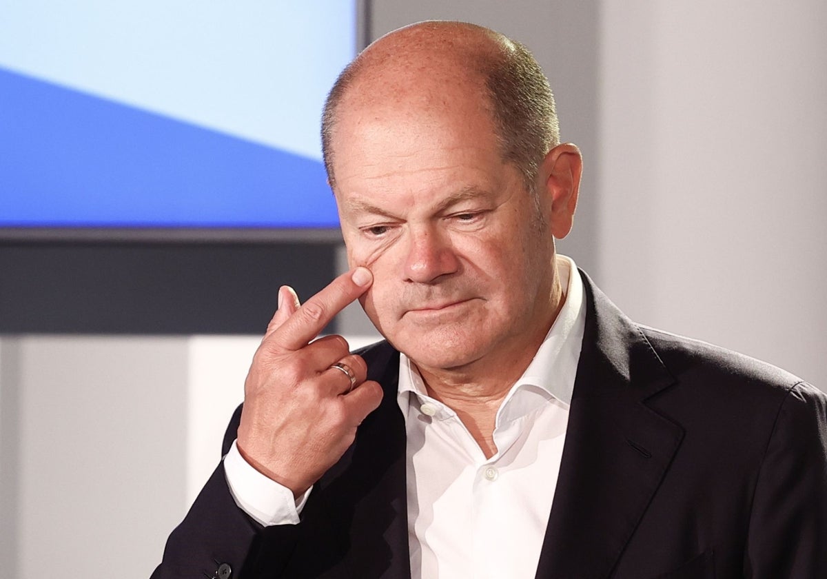 El canciller alemán, Olaf Scholz