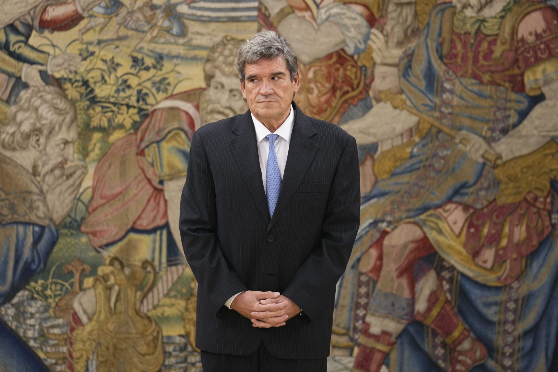 José Luis Escrivá, este viernes en Zarzuela