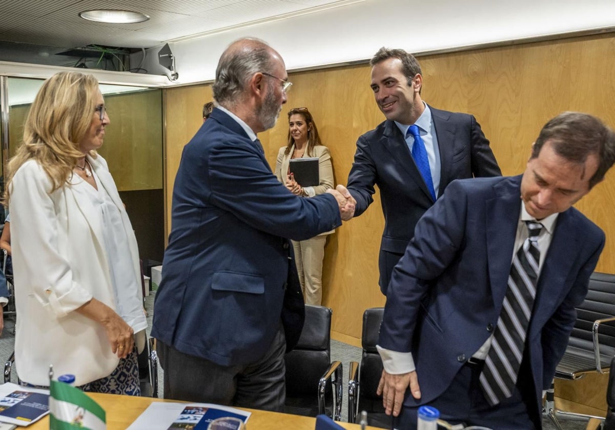 El ministro de Economía, Carlos Cuerpo, en la Conferencia Sectorial