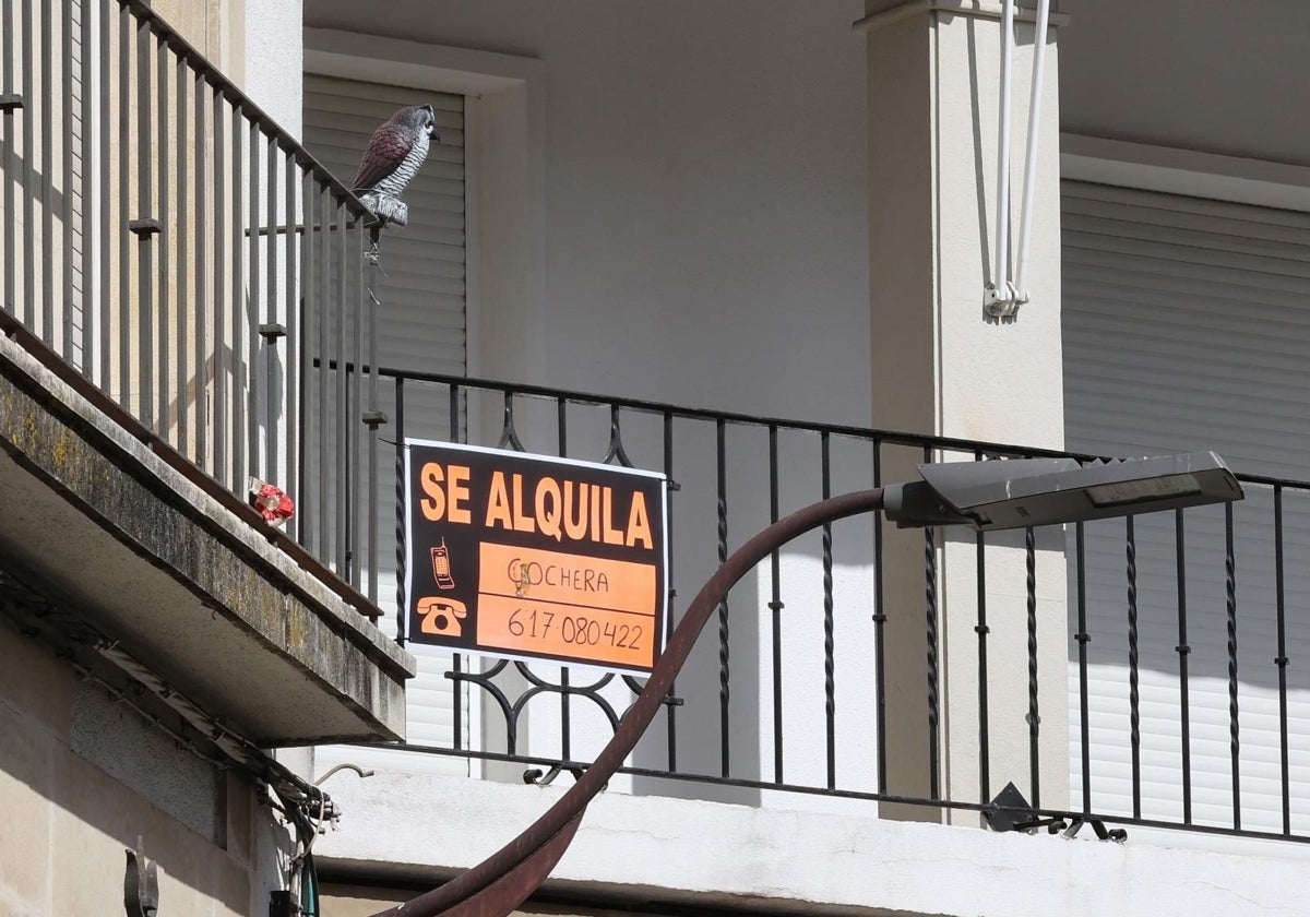 Una vivienda en alquiler en Córdoba