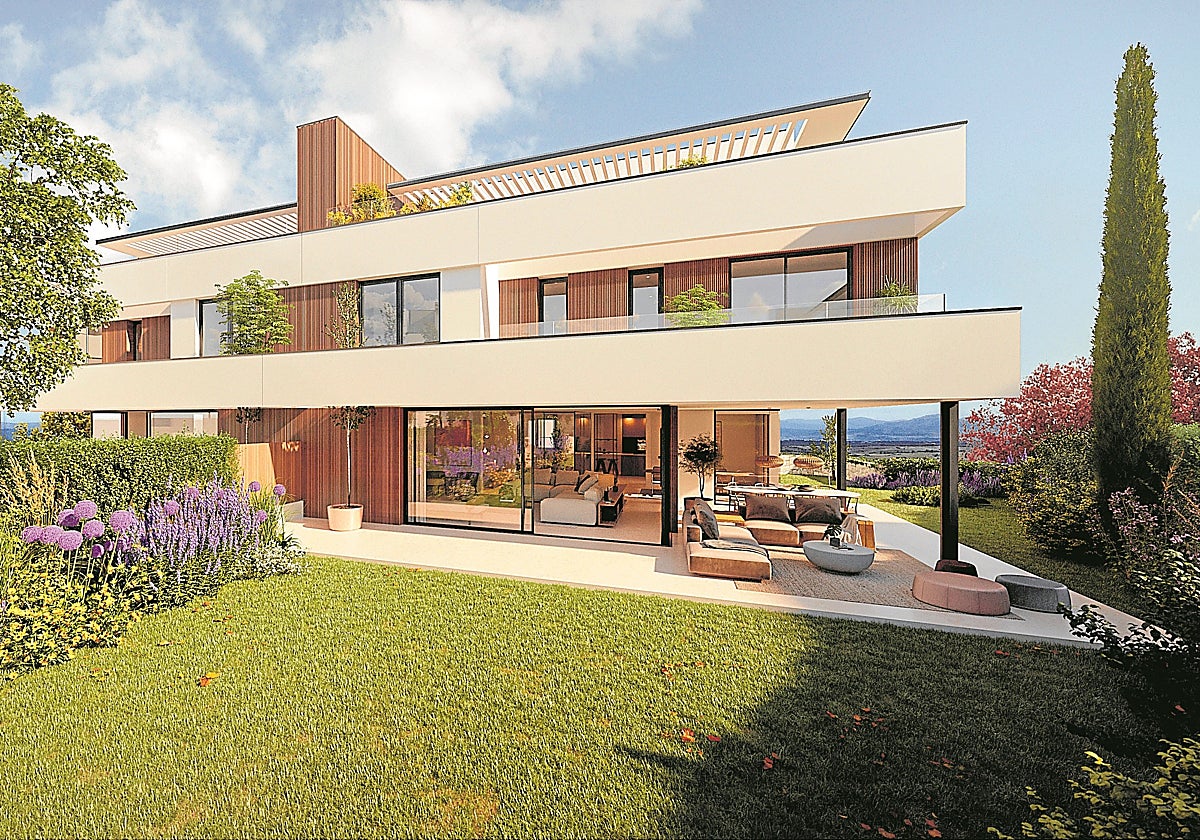 Pico Milano, en Mirasierra, es una de las destacadas promociones de Gilmar