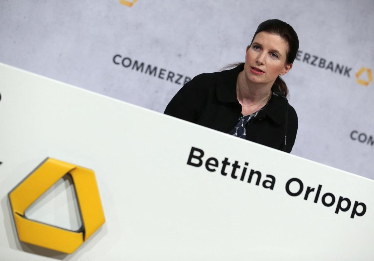 La nueva CEO de Commerzbank, Bettina Orlopp