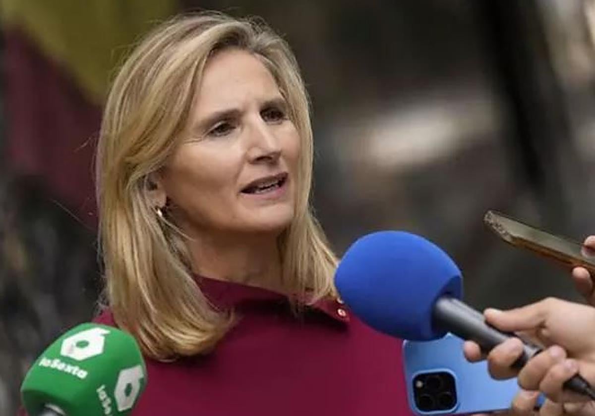 La vicesecretaria de Desarrollo Sostenible del PP, Paloma Martín en una imagen de archivo