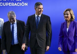 Sánchez anuncia 4.500 millones de euros en subvenciones y 50.000 millones en préstamos de fondos europeos para las pymes