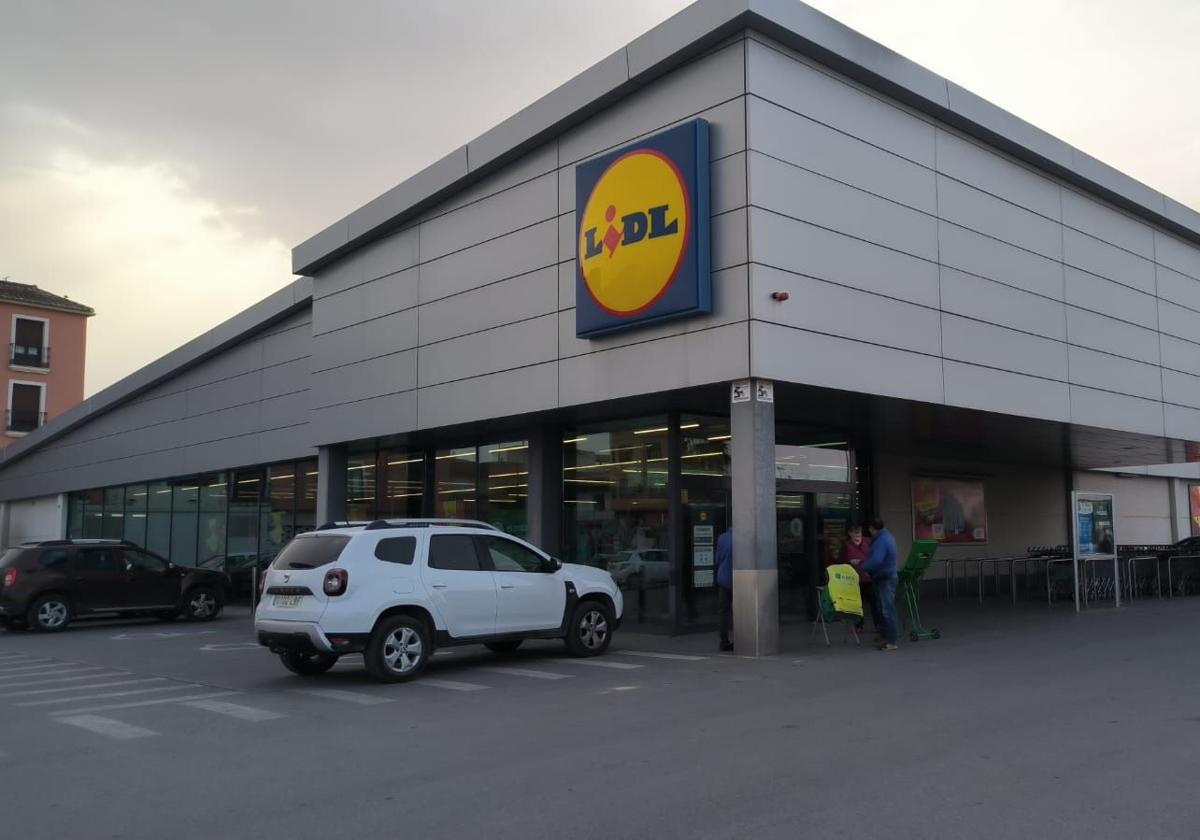 Un supermercado Lidl de la franquicia alemana en una imagen de archivo