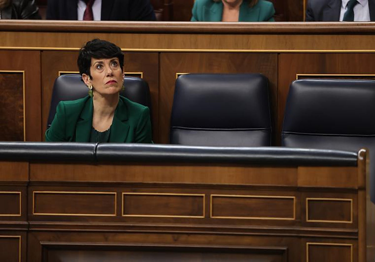 La ministra de Seguridad Social, Elma Saiz