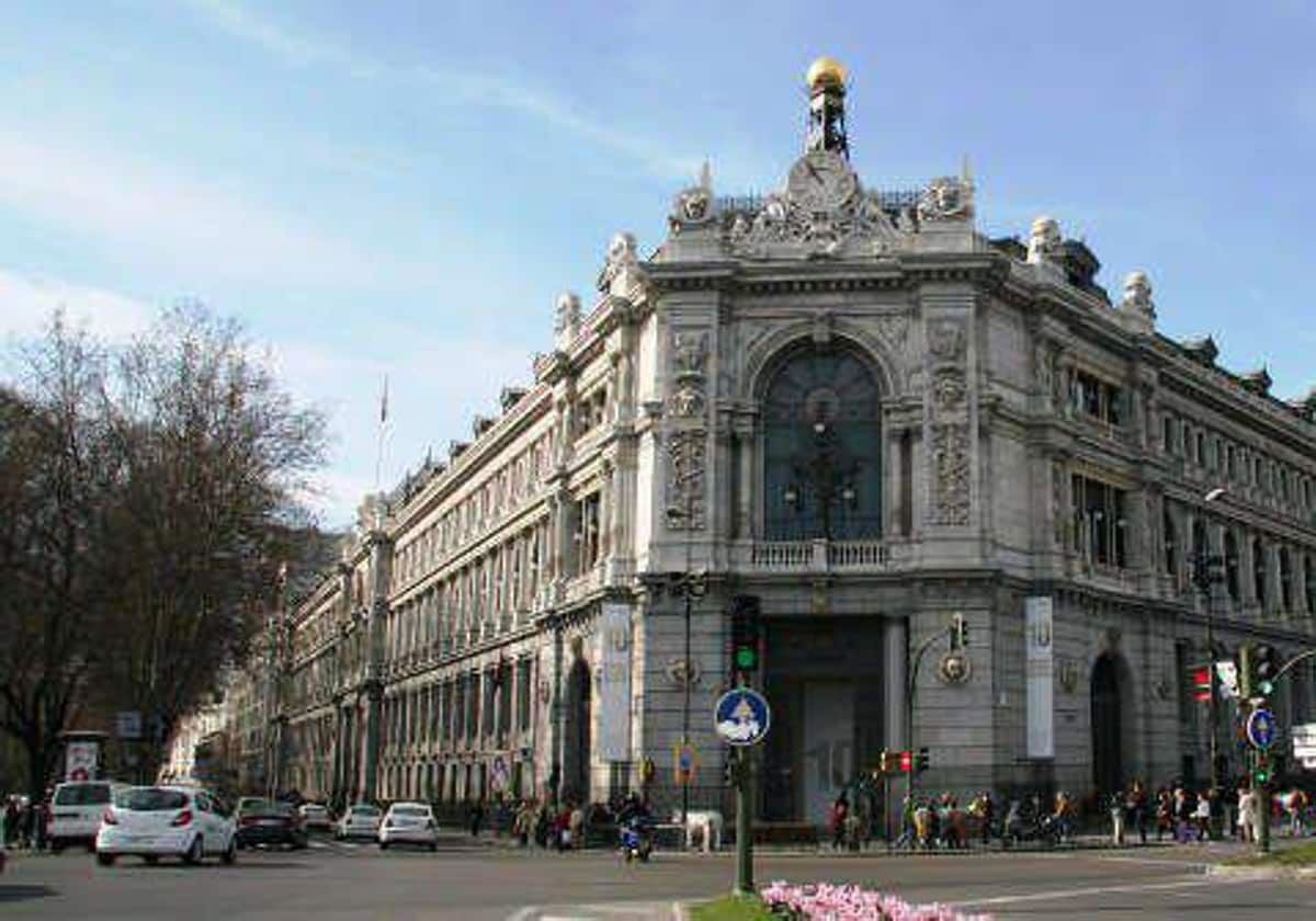 La sede del Banco de España en Madrid