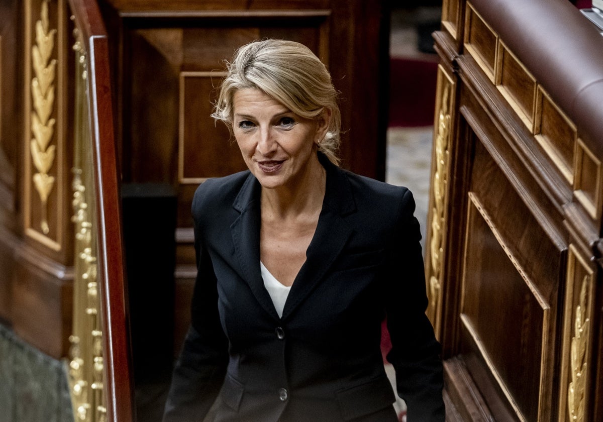 La vicepresidente segunda y ministra de Trabajo, Yolanda Díaz