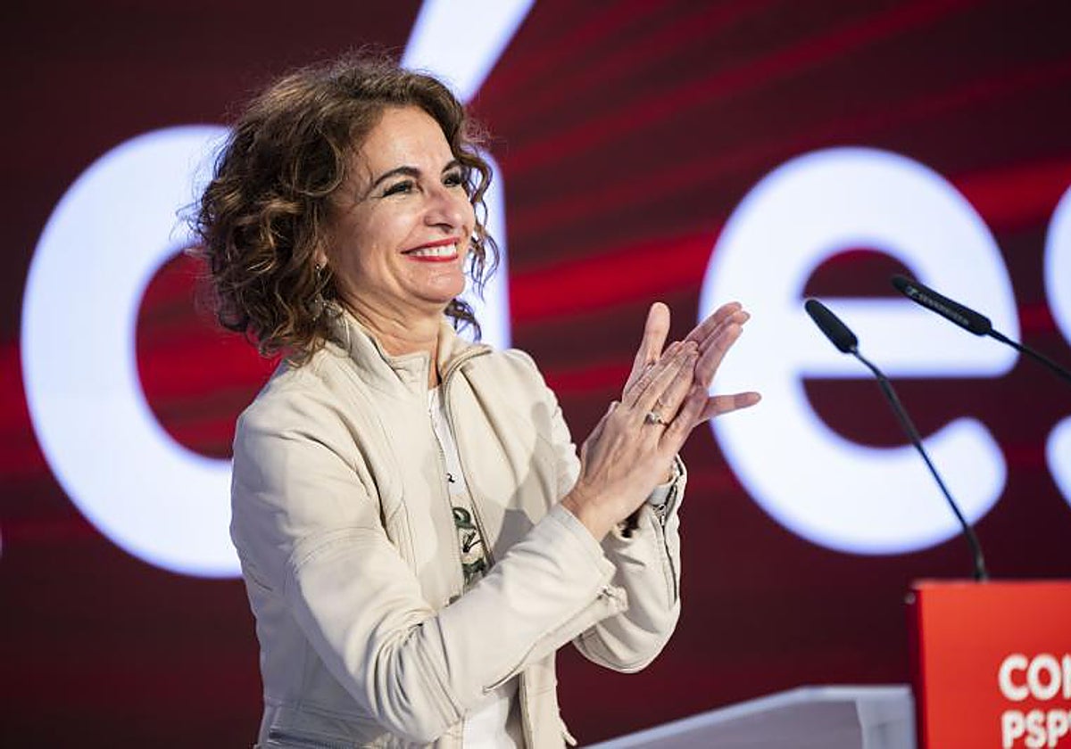 María Jesús Montero, ministra de Hacienda y vicepresidenta