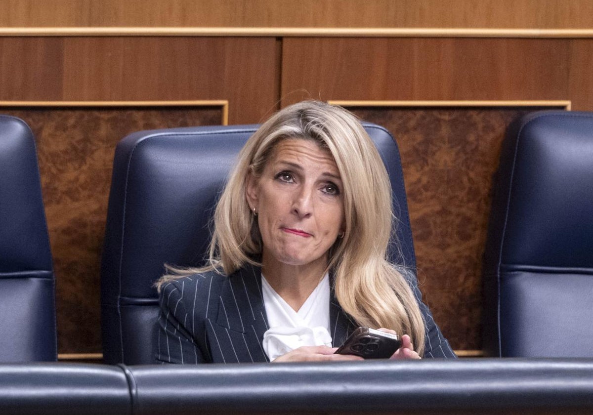 La vicepresidenta del Gobierno y ministra de Trabajo, Yolanda Díaz