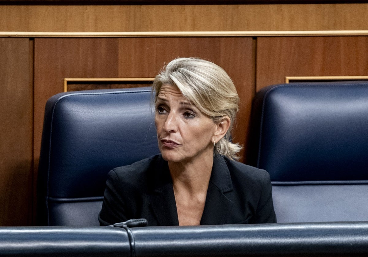 La vicepresidenta del Gobierno y ministra de Trabajo, Yolanda Díaz