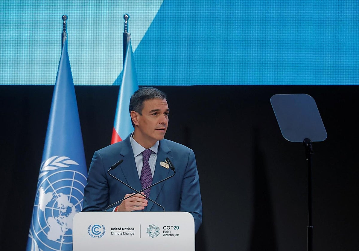 presidente del Gobierno, Pedro Sánchez