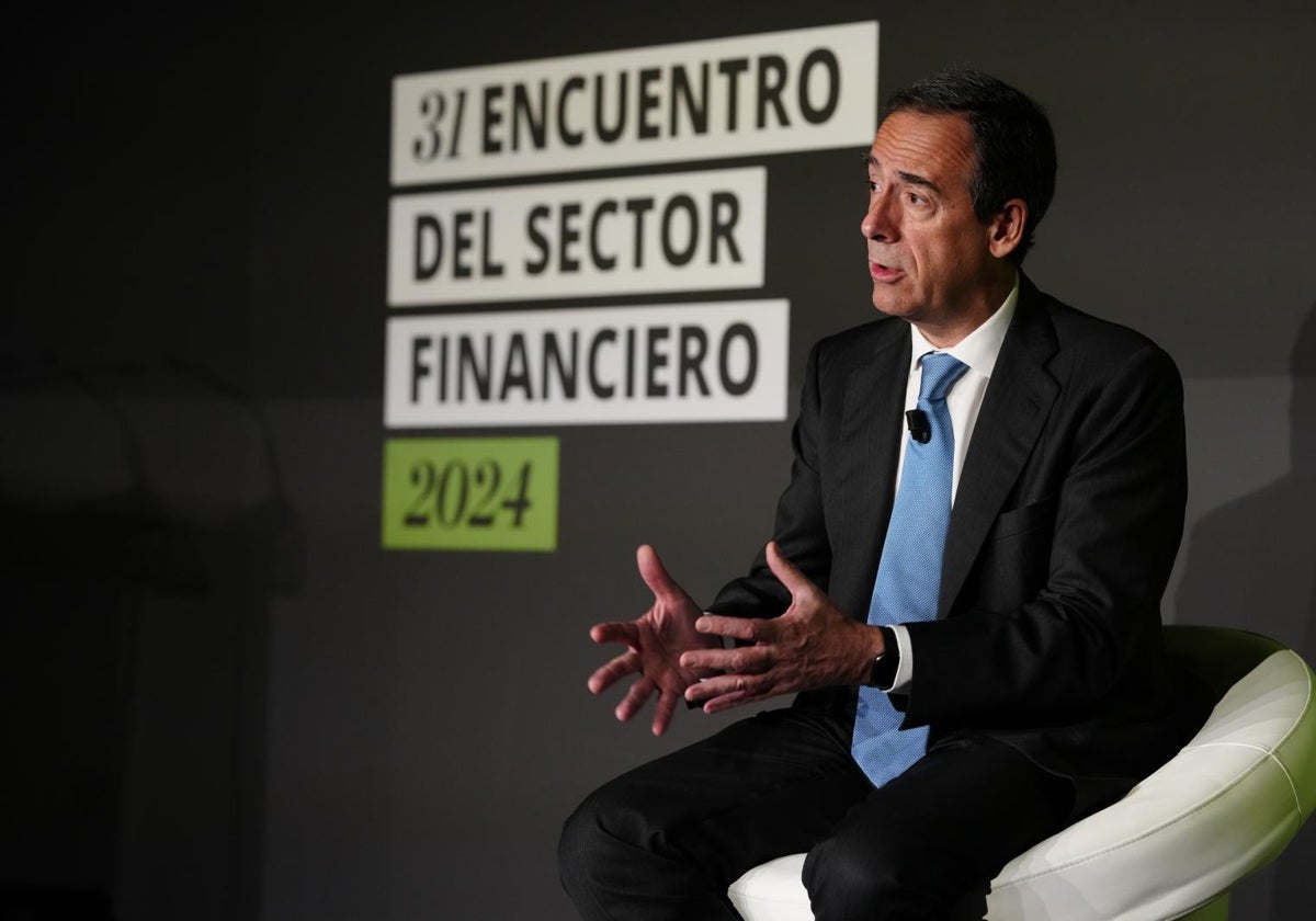 El CEO de Caixabank, Gonzalo Gortázar