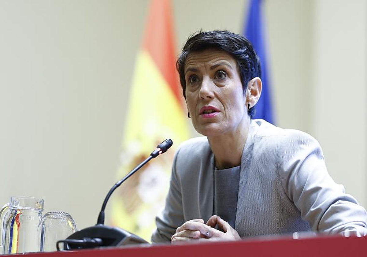 Elma Saiz, ministra de Seguridad Social