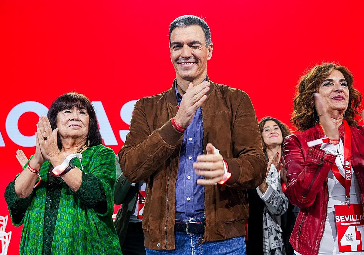 El presidente Pedro Sánchez en Sevilla