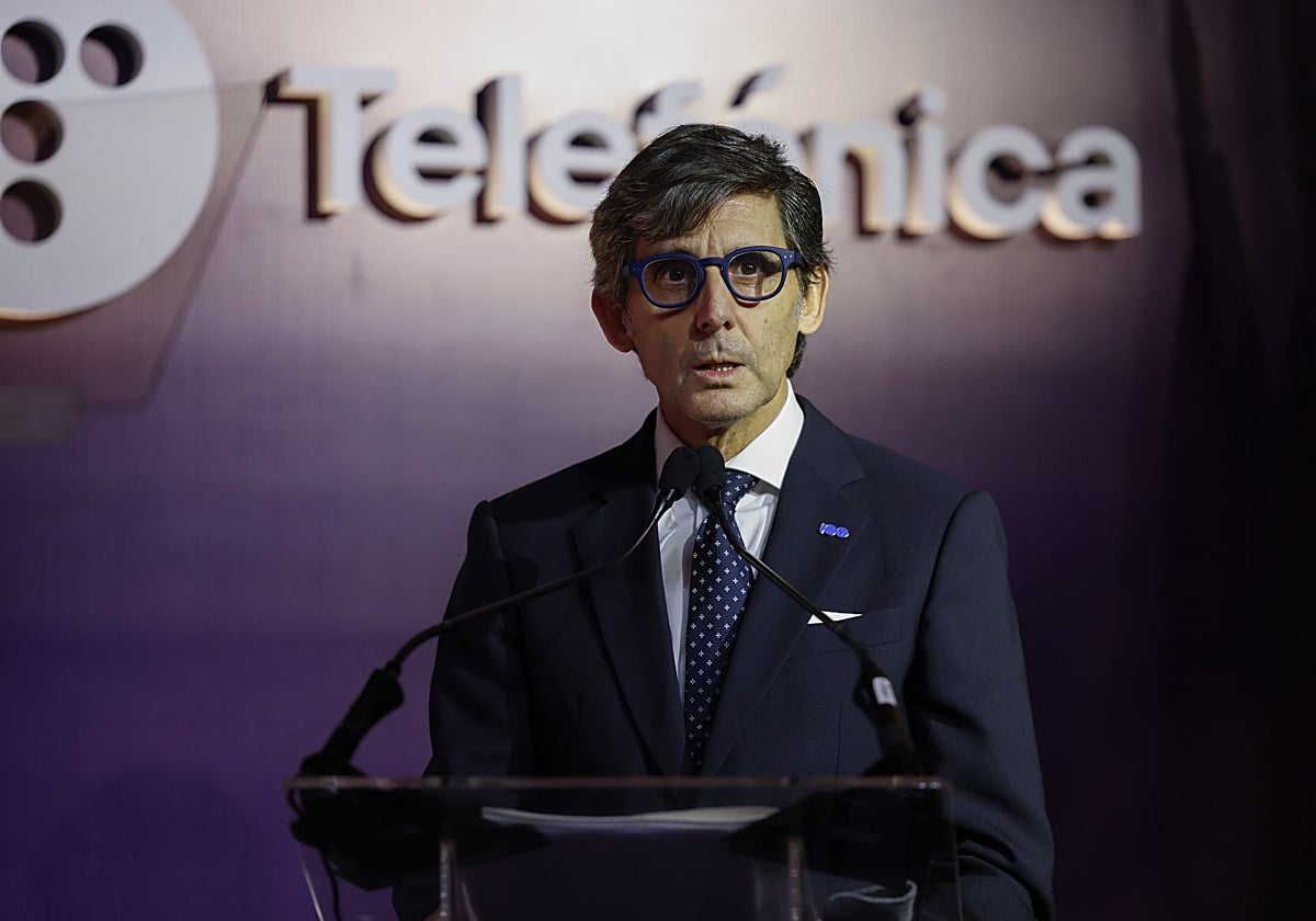 José María Álvarez-Pallete, presidente de Telefónica